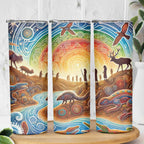 Aboriginal Dreamtime Animals Stories Skinny Tumbler