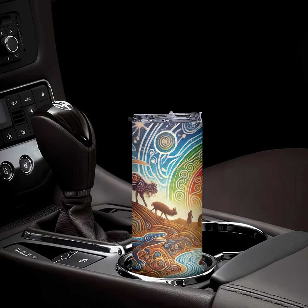 Aboriginal Dreamtime Animals Stories Skinny Tumbler