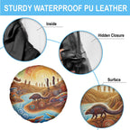 Aboriginal Dreamtime Animals Stories Spare Tire Cover