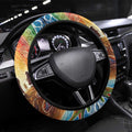 Aboriginal Dreamtime Animals Stories Steering Wheel Cover