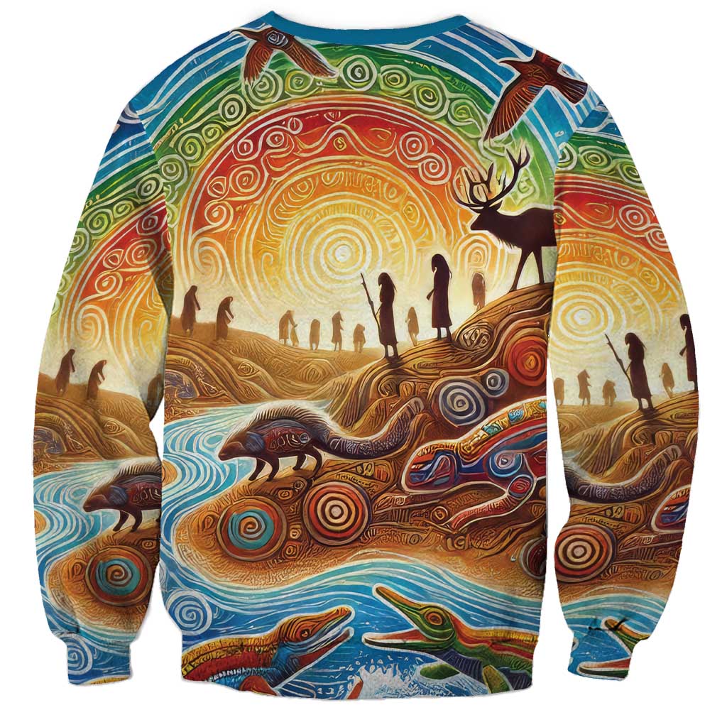 Aboriginal Dreamtime Animals Stories Sweatshirt
