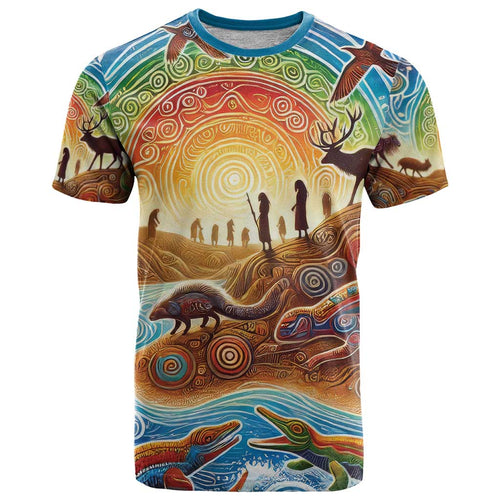 Aboriginal Dreamtime Animals Stories T Shirt
