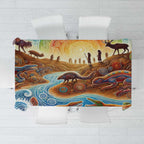 Aboriginal Dreamtime Animals Stories Tablecloth