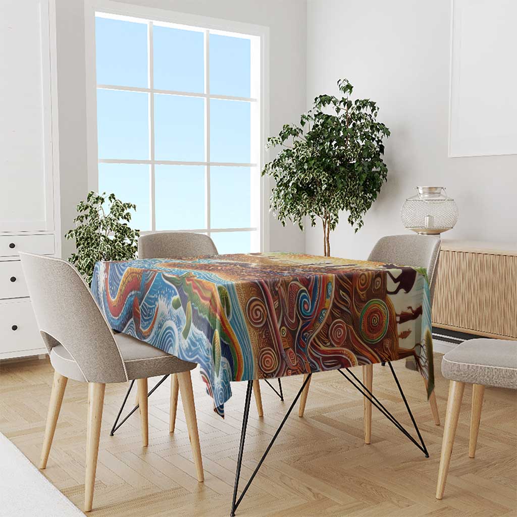 Aboriginal Dreamtime Animals Stories Tablecloth