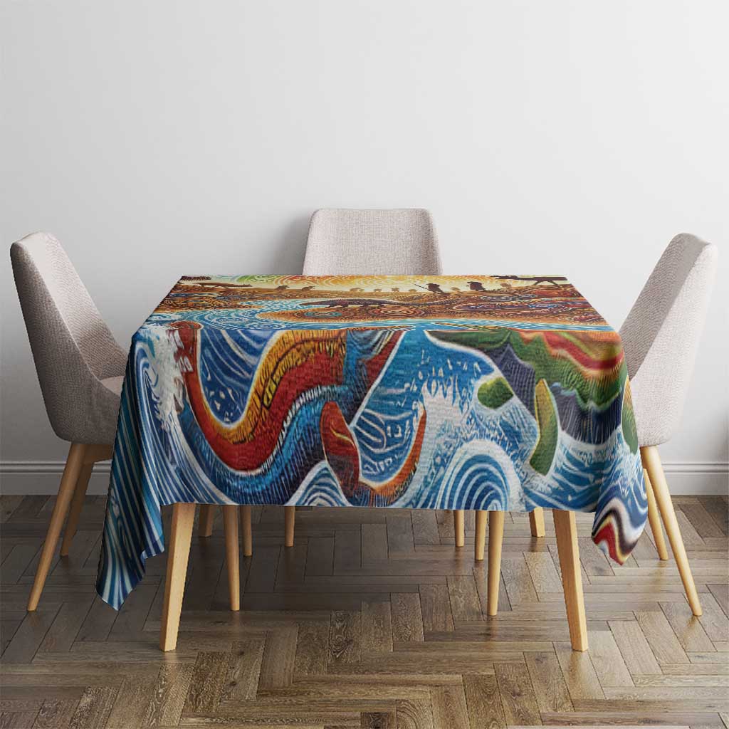 Aboriginal Dreamtime Animals Stories Tablecloth