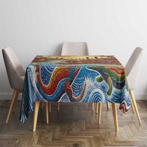 Aboriginal Dreamtime Animals Stories Tablecloth