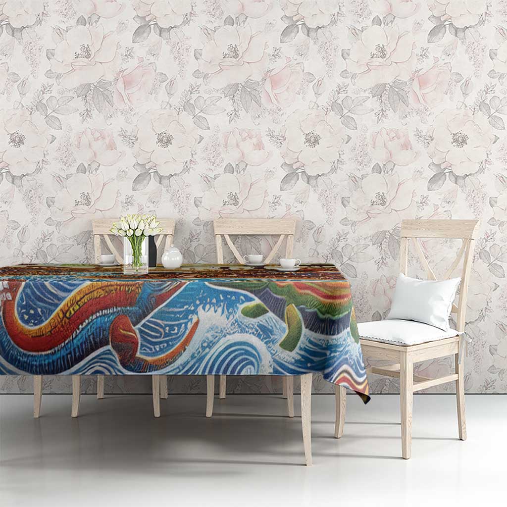 Aboriginal Dreamtime Animals Stories Tablecloth