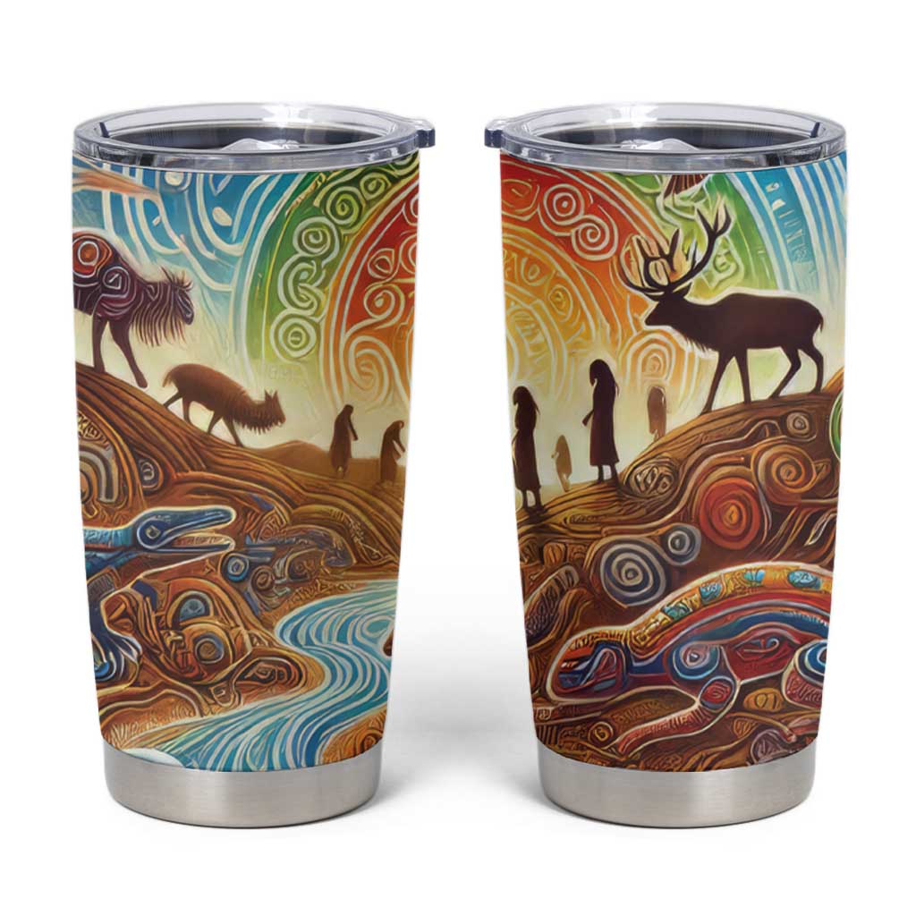 Aboriginal Dreamtime Animals Stories Tumbler Cup
