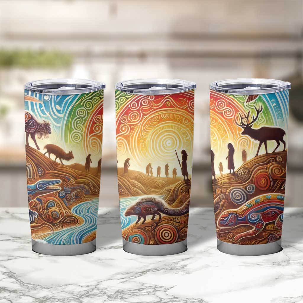 Aboriginal Dreamtime Animals Stories Tumbler Cup