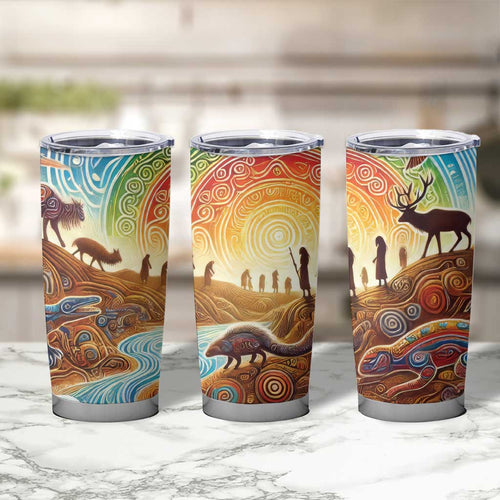 Aboriginal Dreamtime Animals Stories Tumbler Cup