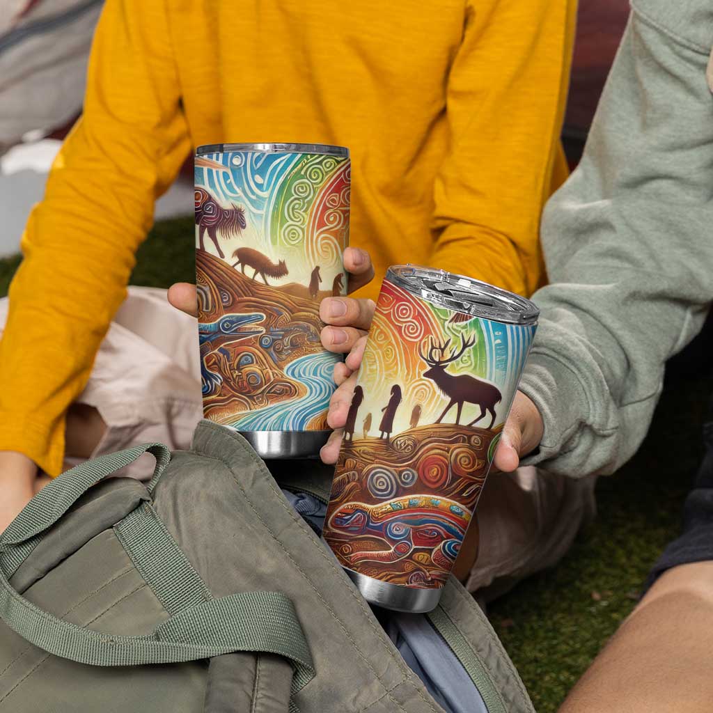 Aboriginal Dreamtime Animals Stories Tumbler Cup