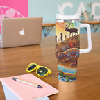 Aboriginal Dreamtime Animals Stories Tumbler With Handle