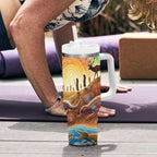 Aboriginal Dreamtime Animals Stories Tumbler With Handle
