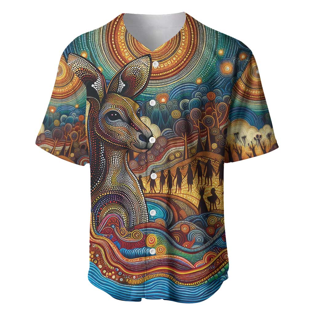 Aboriginal Dreamtime Stories Land Baseball Jersey