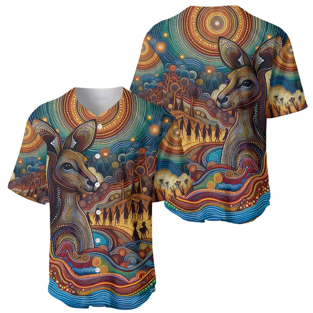 Aboriginal Dreamtime Stories Land Baseball Jersey