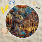 Aboriginal Dreamtime Stories Land Beach Blanket