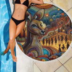 Aboriginal Dreamtime Stories Land Beach Blanket