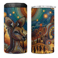 Aboriginal Dreamtime Stories Land 4 in 1 Can Cooler Tumbler