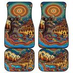Aboriginal Dreamtime Stories Land Car Mats