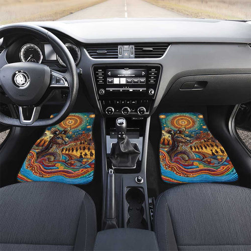 Aboriginal Dreamtime Stories Land Car Mats
