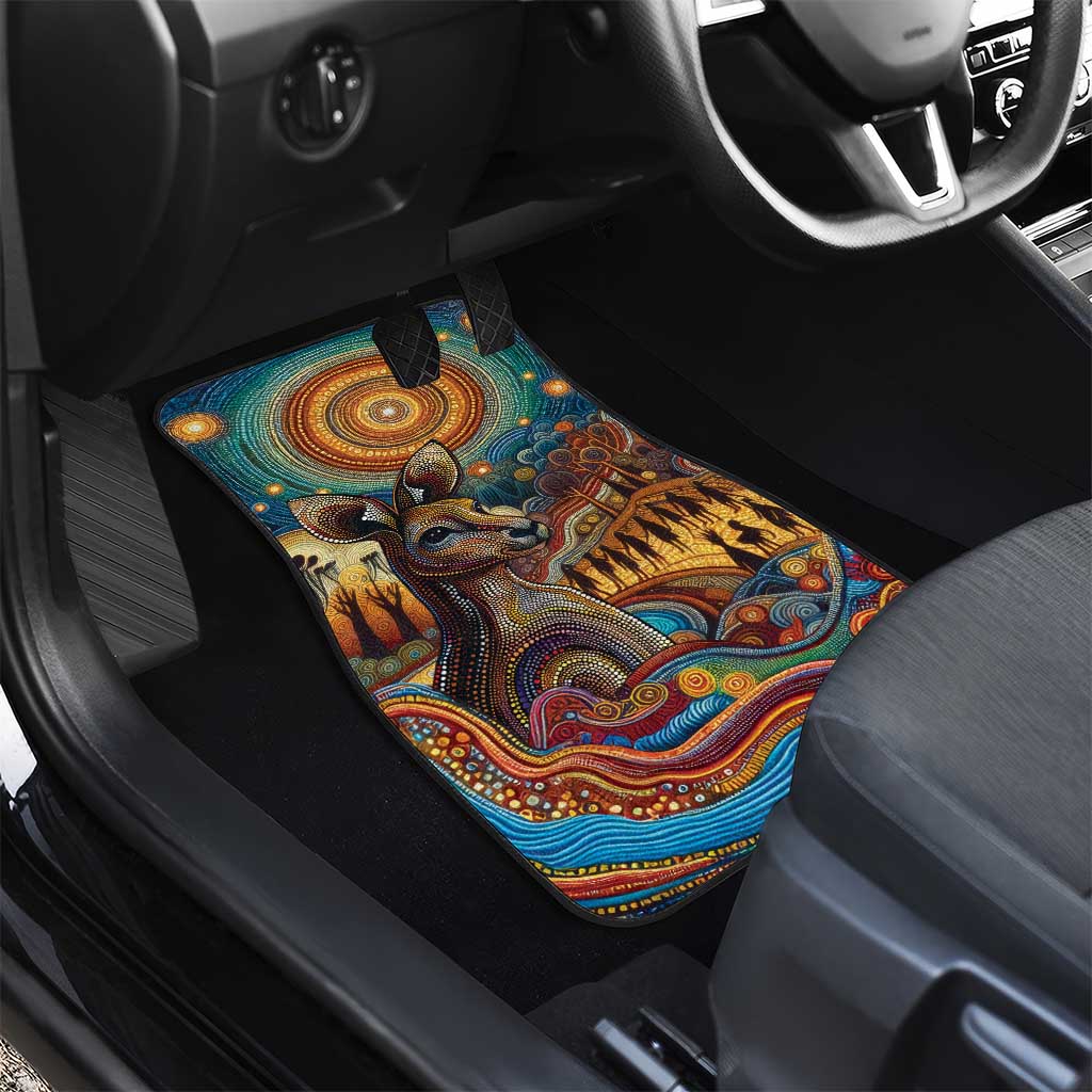 Aboriginal Dreamtime Stories Land Car Mats