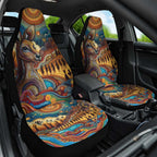 Aboriginal Dreamtime Stories Land Car Seat Cover