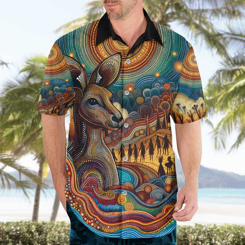 Aboriginal Dreamtime Stories Land Hawaiian Shirt
