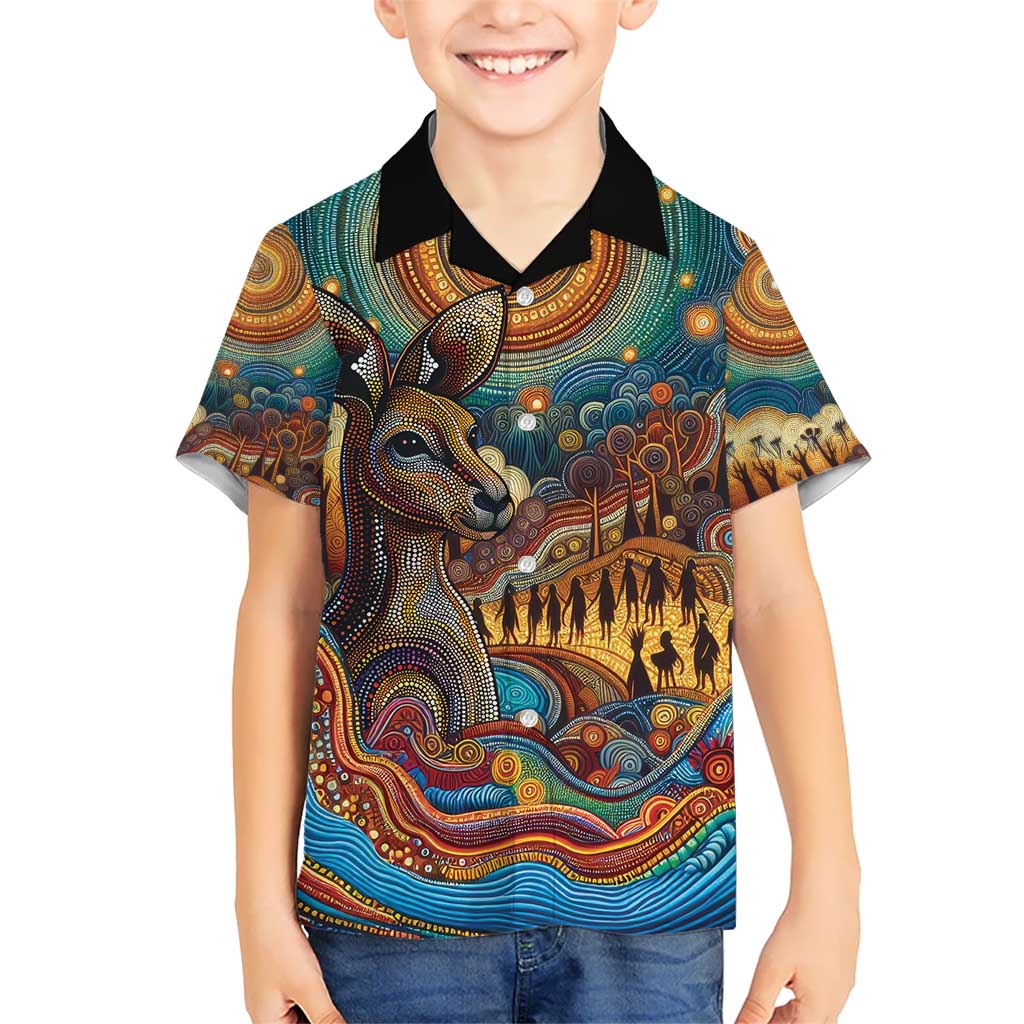Aboriginal Dreamtime Stories Land Hawaiian Shirt