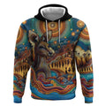 Aboriginal Dreamtime Stories Land Hoodie