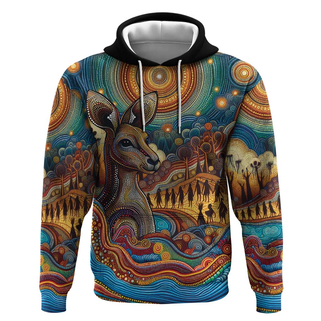 Aboriginal Dreamtime Stories Land Hoodie