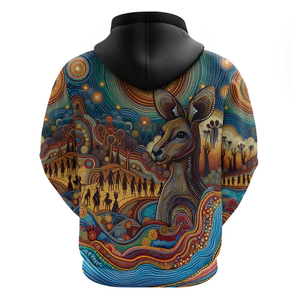 Aboriginal Dreamtime Stories Land Hoodie
