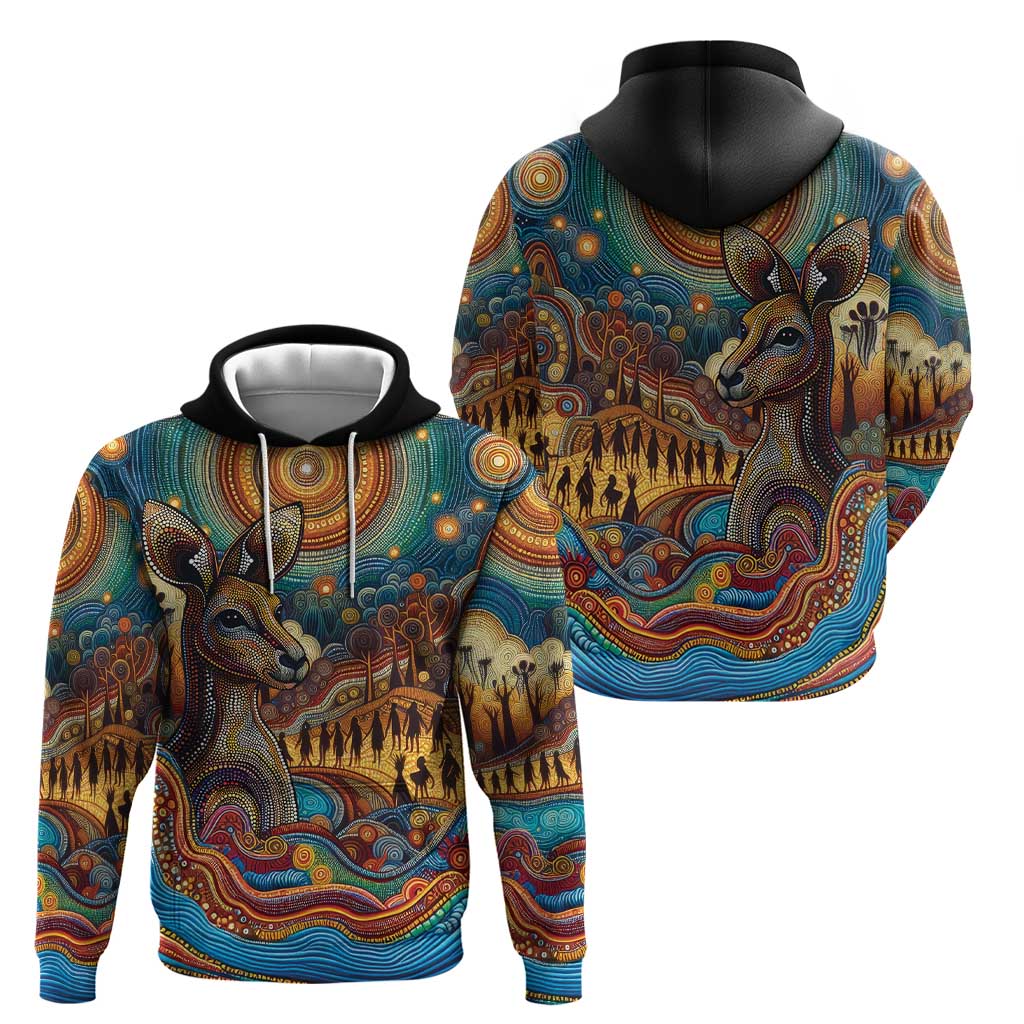 Aboriginal Dreamtime Stories Land Hoodie