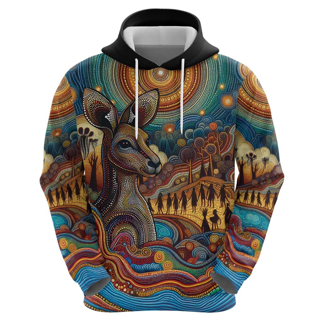 Aboriginal Dreamtime Stories Land Hoodie