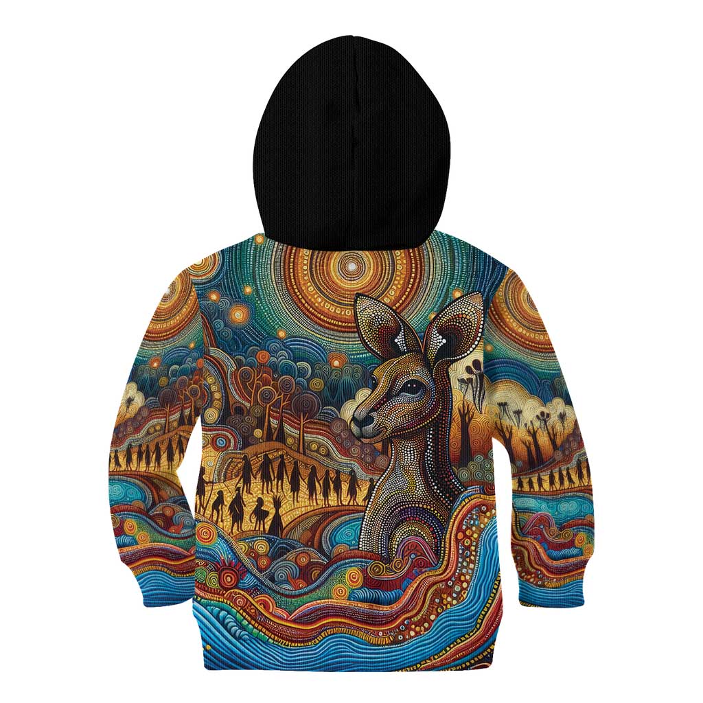 Aboriginal Dreamtime Stories Land Kid Hoodie