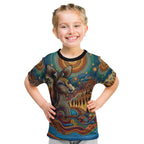 Aboriginal Dreamtime Stories Land Kid T Shirt