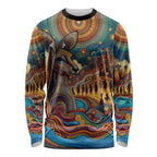 Aboriginal Dreamtime Stories Land Long Sleeve Shirt