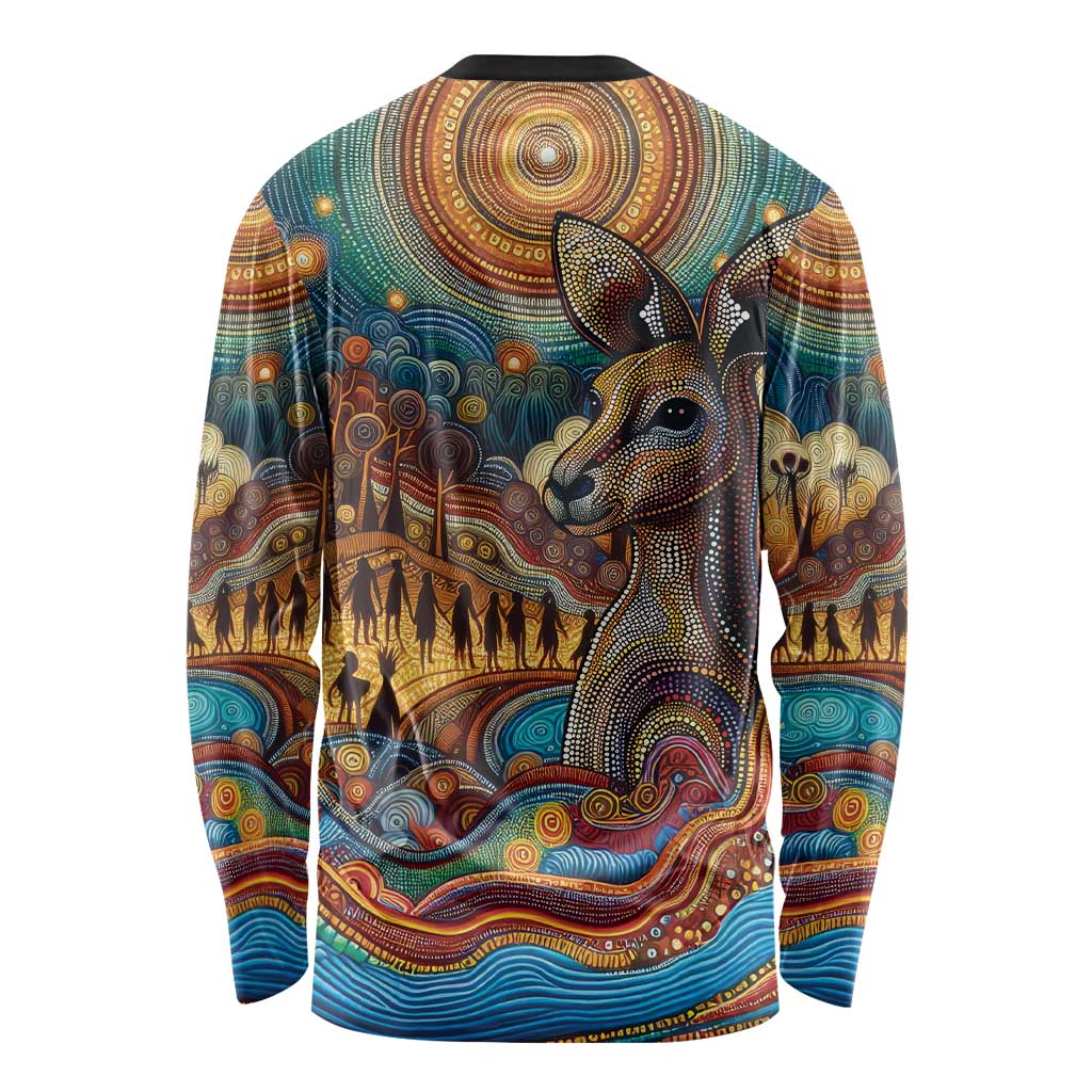 Aboriginal Dreamtime Stories Land Long Sleeve Shirt