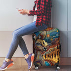 Aboriginal Dreamtime Stories Land Luggage Cover