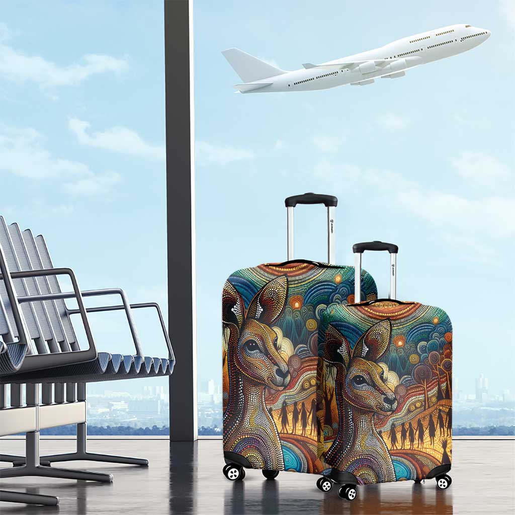 Aboriginal Dreamtime Stories Land Luggage Cover