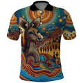 Aboriginal Dreamtime Stories Land Polo Shirt