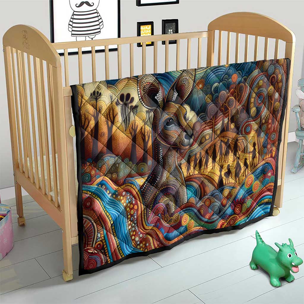 Aboriginal Dreamtime Stories Land Quilt