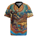 Aboriginal Dreamtime Stories Land Rugby Jersey