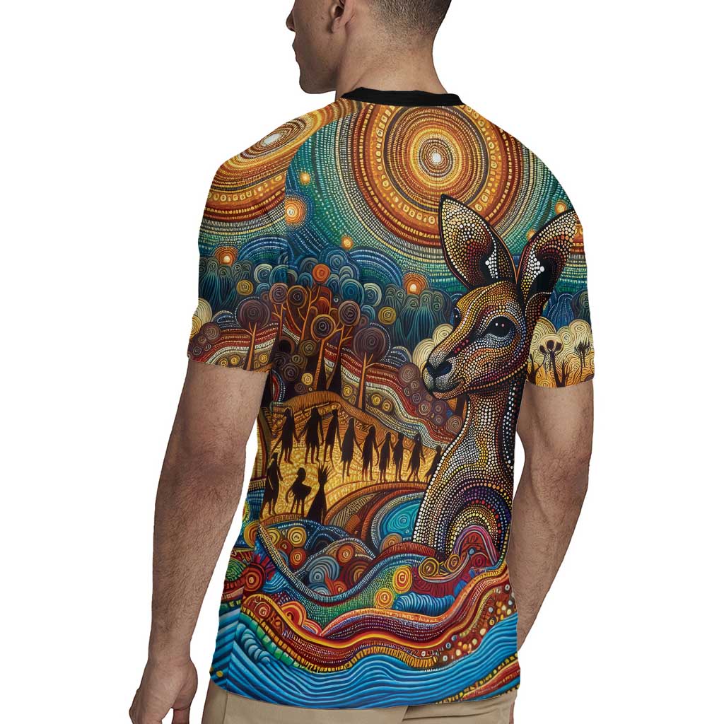 Aboriginal Dreamtime Stories Land Rugby Jersey
