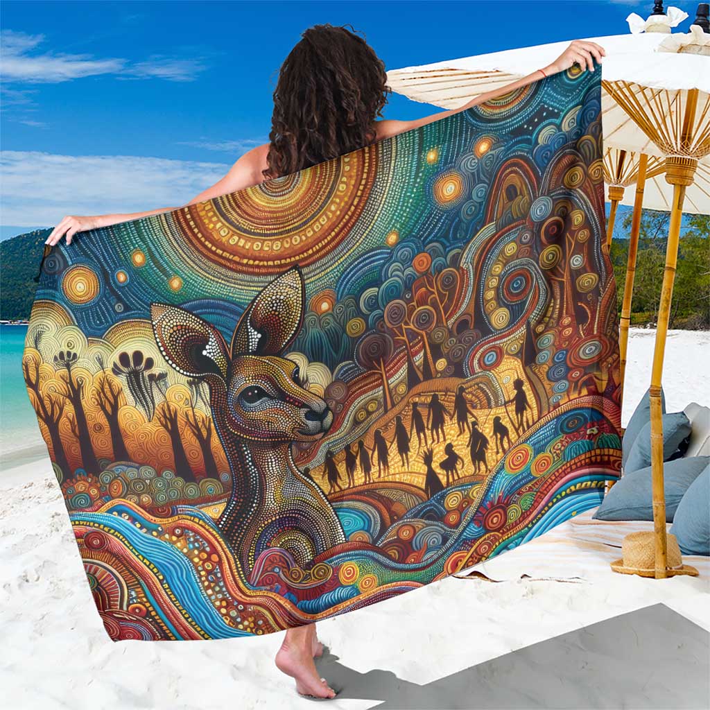 Aboriginal Dreamtime Stories Land Sarong