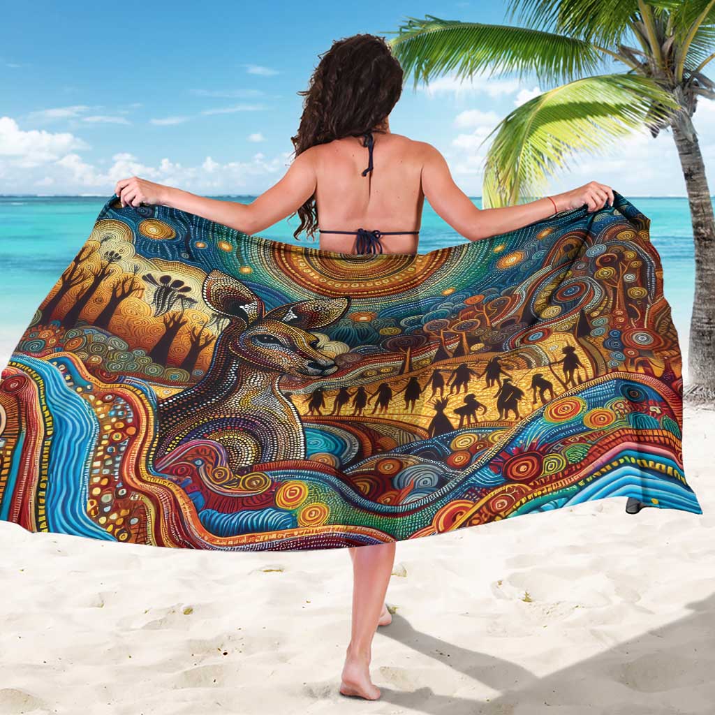 Aboriginal Dreamtime Stories Land Sarong