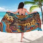 Aboriginal Dreamtime Stories Land Sarong