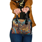 Aboriginal Dreamtime Stories Land Shoulder Handbag