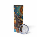 Aboriginal Dreamtime Stories Land Skinny Tumbler