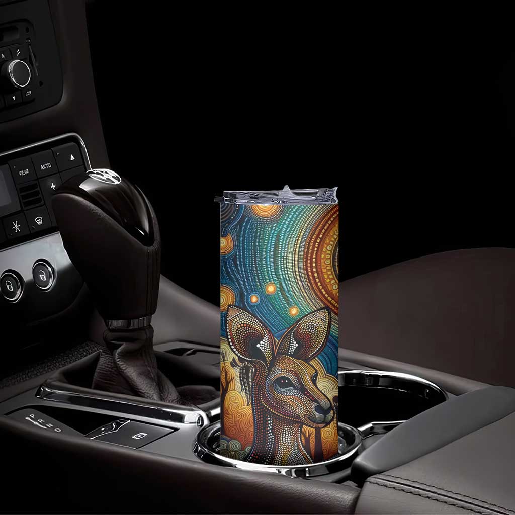 Aboriginal Dreamtime Stories Land Skinny Tumbler