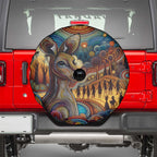 Aboriginal Dreamtime Stories Land Spare Tire Cover